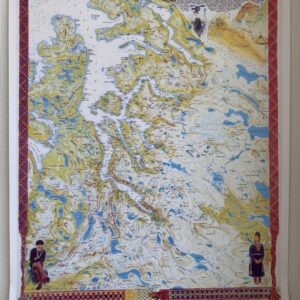 Kunstkart Divtasvuodna Tysfjord