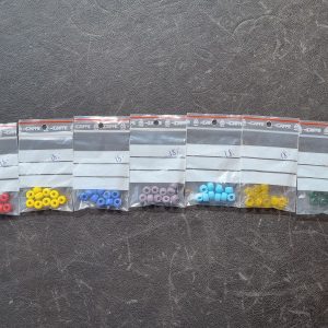 Glassperler - ass. farger