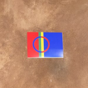Samisk flagg klistremerke