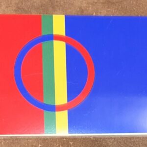 Samisk flagg klistremerke