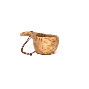 Trekopp med lærsnor